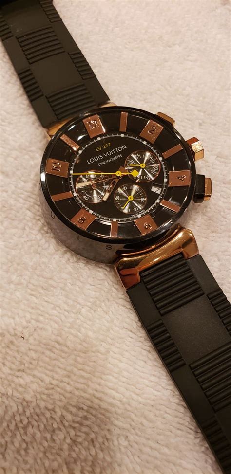 mens louis vuitton watches replica